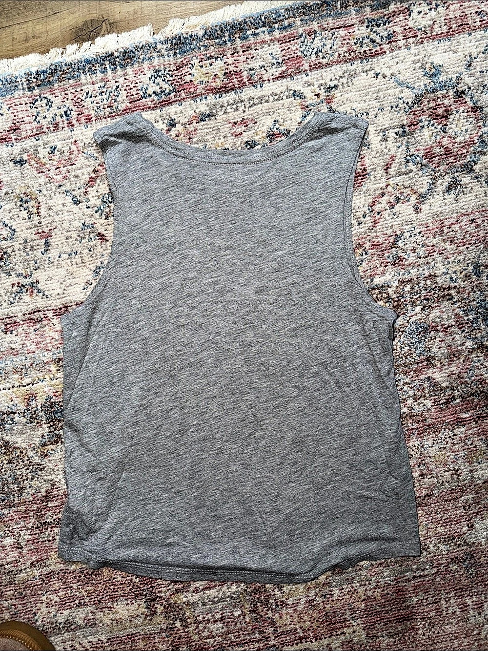 Spiritual Gangster Namaste Gray Muscle Tank Size Small - Picture 2 of 7